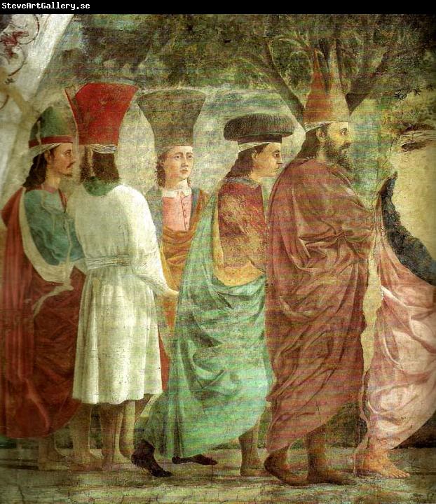 Piero della Francesca the legend of the true cross, detail